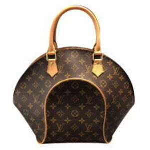 Louis Vuitton Brown Monogram Handbag Ellipse Canvas
